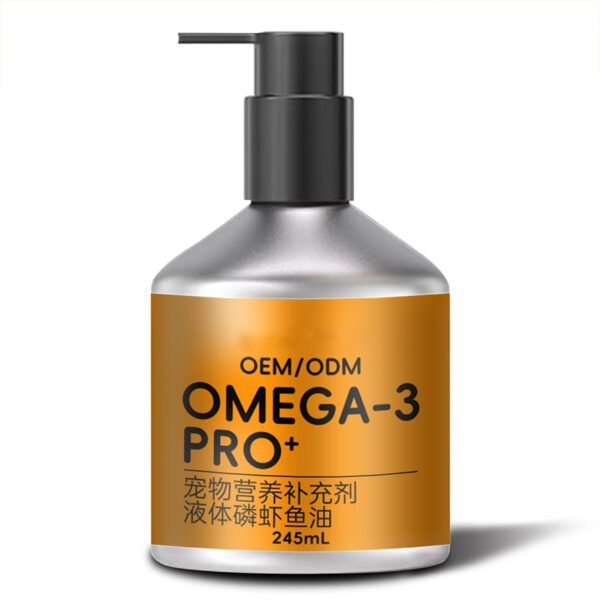 Omega-3 Fish Oil Liquid Drop Supplement