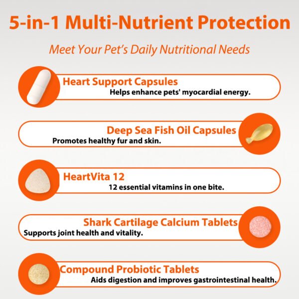 5 in 1 Pet Daily Nutrition Pack - Image 3